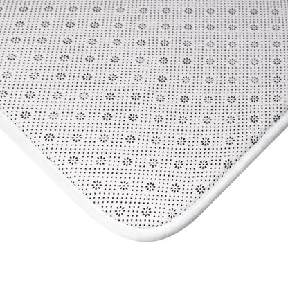 Mauve Bath Mat Dandelion Bathroom Decor Microfiber Dipaliz